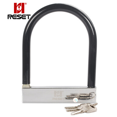 Rui Saite RESET RST-139 motorcycle lock battery electric car lock anti-theft mountain bike lock bicycle anti-hydraulic shear U-lock U-shaped
Rui Saite RESET RST-139 motorcycle lock battery electric car lock anti-theft mountain bike lock bicycle anti-hydraulic shear U-lock U-shaped