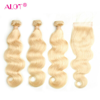 Alot Hair Peruvian Body Wave Virgin Hair Weft 613 Blonde Hair 3 шт. Человеческие волосы с кружевным закрытием Свободная часть
Alot Hair Peruvian Body Wave Virgin Hair Weft 613 Blonde Hair 3 шт. Человеческие волосы с кружевным закрытием Свободная часть