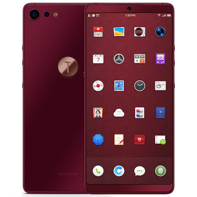 Smartisan Nut Pro 2 Game Phone 6GB RAM 64GB ROM Full Screen Double Shot Dual Cards Dual Standby GSM 4G Wine Red
Smartisan Nut Pro 2 Game Phone 6GB RAM 64GB ROM Full Screen Double Shot Dual Cards Dual Standby GSM 4G Wine Red