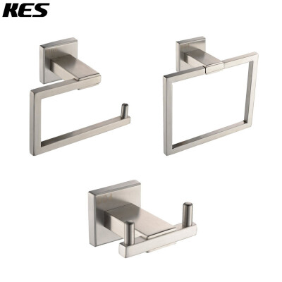 KES LA242-31 Bathroom Accessories Tissue Holder/Double Hook/Towel Ring SUS304 Stainless Steel Wall Mount, Brushed Finish
KES LA242-31 Bathroom Accessories Tissue Holder/Double Hook/Towel Ring SUS304 Stainless Steel Wall Mount, Brushed Finish
