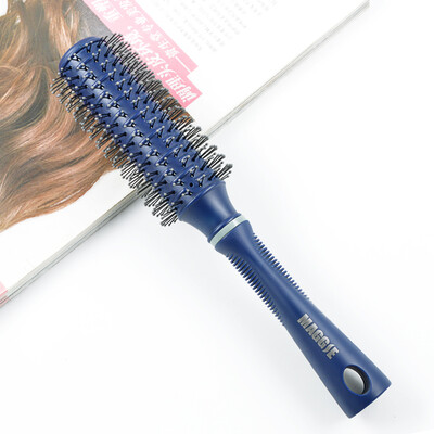 MAGGIE Comb Curly Roll Comb Combs Inside Button Cylinder Comb Blowing Long Hair Style Comb Blue Medium 30001
MAGGIE Comb Curly Roll Comb Combs Inside Button Cylinder Comb Blowing Long Hair Style Comb Blue Medium 30001