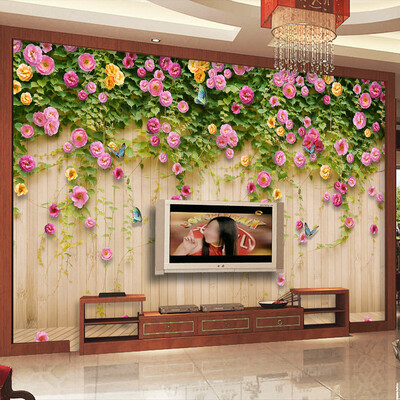 Custom Mural Wallpaper Green Vine Butterfly Rose Flower Wood Board Backdrop Decoration Painting Mural Living Room TV Wall Paper
Custom Mural Wallpaper Green Vine Butterfly Rose Flower Wood Board Backdrop Decoration Painting Mural Living Room TV Wall Paper
