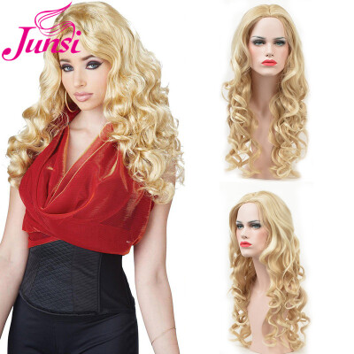 JUNSI Long Blonde Synthetic Wigs for Women American Russian Afro Ombre Wavy Wig Heat Resistant Natural Full Hair
JUNSI Long Blonde Synthetic Wigs for Women American Russian Afro Ombre Wavy Wig Heat Resistant Natural Full Hair