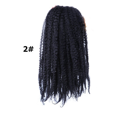 18" Marly Hair Crochet Braids 30 Roots Bug Marley Braiding Hair Synthetic Bulk Hair Extension Low Temperture Fiber Rated 5.0
18" Marly Hair Crochet Braids 30 Roots Bug Marley Braiding Hair Synthetic Bulk Hair Extension Low Temperture Fiber Rated 5.0