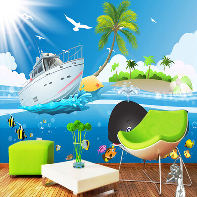 Custom 3D Stereo Cartoon Blue Sky Sea Sightseeing Boat Photo Mural Wallpaper Kids Room Living Room TV Sofa Setting Room Fresco
Custom 3D Stereo Cartoon Blue Sky Sea Sightseeing Boat Photo Mural Wallpaper Kids Room Living Room TV Sofa Setting Room Fresco