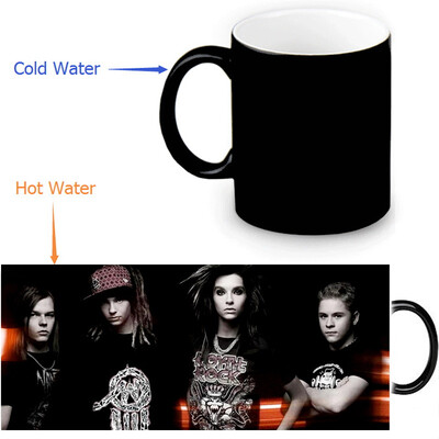Tokio Hotel 350ml12oz Heat Reveal Mug Color Change Coffee Cup Sensitive Morphing Mugs Magic Mug Milk Tea Cups
Tokio Hotel 350ml12oz Heat Reveal Mug Color Change Coffee Cup Sensitive Morphing Mugs Magic Mug Milk Tea Cups