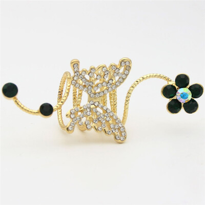 New Brand Design Women Rhinestone Butterfly Shank Rings Gold Color Crystal Flower Animal Ring Bridal Romantic Wedding Jewelry
New Brand Design Women Rhinestone Butterfly Shank Rings Gold Color Crystal Flower Animal Ring Bridal Romantic Wedding Jewelry