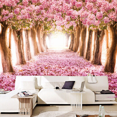 Custom Modern Romantic Wall Mural Pink Flowers Trees Forest Photo Wallpaper For Bedding Room Sofa TV Backdrop Home Improvement
Custom Modern Romantic Wall Mural Pink Flowers Trees Forest Photo Wallpaper For Bedding Room Sofa TV Backdrop Home Improvement
