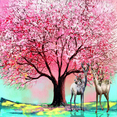 Custom 3D Wall Murals Wallpaper European Style Oil Painting Pink Big Tree Elk Living Room Sofa Bedroom Backdrop Wall Decor Mural
Custom 3D Wall Murals Wallpaper European Style Oil Painting Pink Big Tree Elk Living Room Sofa Bedroom Backdrop Wall Decor Mural