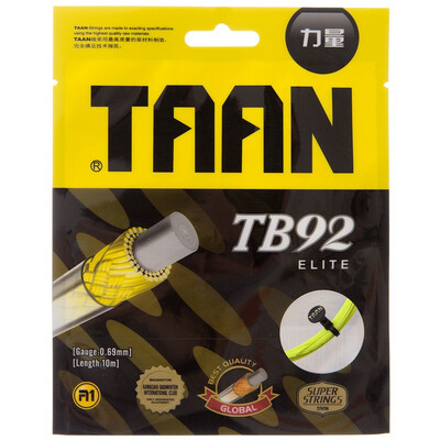 TAION TAAN Badminton Badminton Racing Line Feather Line High-resilience-resistant 069mm TB92 Fluorescent Yellow
TAION TAAN Badminton Badminton Racing Line Feather Line High-resilience-resistant 069mm TB92 Fluorescent Yellow