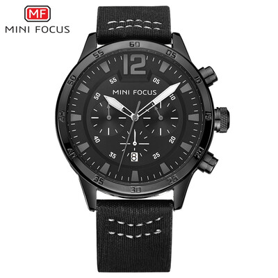 MINI FOCUS Famous Top Brand Men Quartz Watch Stainless Genuine Leather Men's Wrist Watch MF0006G
MINI FOCUS Famous Top Brand Men Quartz Watch Stainless Genuine Leather Men's Wrist Watch MF0006G