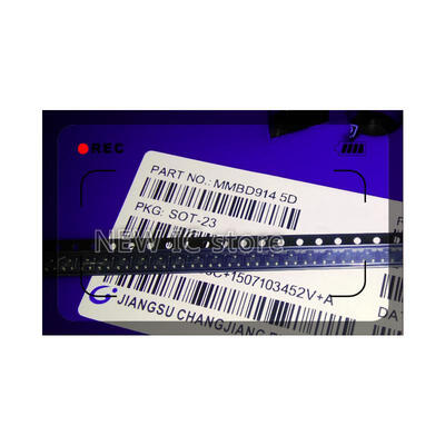 Free shipping MMBD914LT1G MMBD914LT1 100V 200mA SOT-23 MMBD914 Mark 5D SOT23 SMD High Voltage Triode Transistor 500pcs/lot
Free shipping MMBD914LT1G MMBD914LT1 100V 200mA SOT-23 MMBD914 Mark 5D SOT23 SMD High Voltage Triode Transistor 500pcs/lot