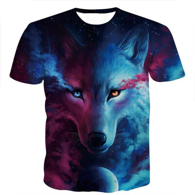 3D Moon wolf wolves T-shirts high elastic T-shirt print fitness tops O-neck fashion size 3XL short sleeve T-shirts
3D Moon wolf wolves T-shirts high elastic T-shirt print fitness tops O-neck fashion size 3XL short sleeve T-shirts