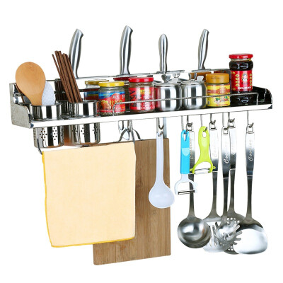 Kitchen (maxcook) 304 stainless steel kitchen shelf knife holder 60CM wall hanging double cup MCWA-BG602 spice rack with fence does not rust
Kitchen (maxcook) 304 stainless steel kitchen shelf knife holder 60CM wall hanging double cup MCWA-BG602 spice rack with fence does not rust