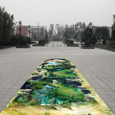 Free Shipping Landscape 3D floor painting thickened waterproof living bathroom flooring self-adhesive wallpaper mural 250cmx200cm
Free Shipping Landscape 3D floor painting thickened waterproof living bathroom flooring self-adhesive wallpaper mural 250cmx200cm