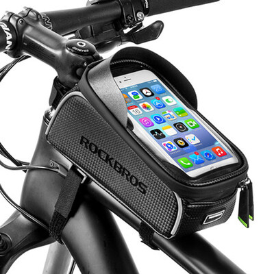 Rock brothers bicycle bag front beam bag tube head bag riding mobile phone bag waterproof saddle bag mountain bike accessories
Rock brothers bicycle bag front beam bag tube head bag riding mobile phone bag waterproof saddle bag mountain bike accessories