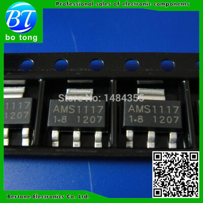 Free Shipping 100PCSLOT AMS1117-18V AMS1117-18V AMS1117 LM1117 1117 Voltage Regulator We only provide good quality
Free Shipping 100PCSLOT AMS1117-18V AMS1117-18V AMS1117 LM1117 1117 Voltage Regulator We only provide good quality