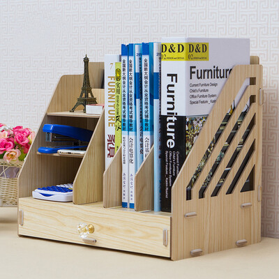 Wanshijia office desktop storage box wooden drawer type office supplies information book file wooden rack JD-B01 white maple
Wanshijia office desktop storage box wooden drawer type office supplies information book file wooden rack JD-B01 white maple