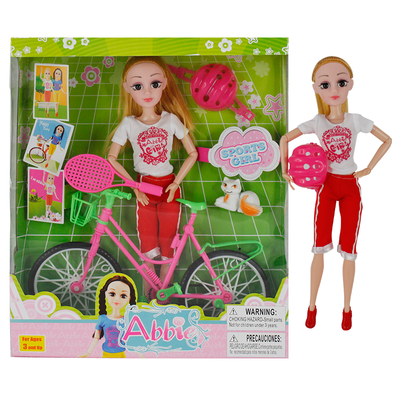 Abbie Lens Eyes with 3D Curl Eyelashes Doll Toys Clothes Gown Outfits&Shoes for Girls Birthday Party Christmas Gift
Abbie Lens Eyes with 3D Curl Eyelashes Doll Toys Clothes Gown Outfits&Shoes for Girls Birthday Party Christmas Gift