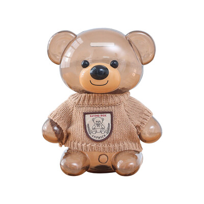 Jingyi JINGYI childrens piggy bank creative transparent large drop-proof piggy bank to send childrens Valentines Day Valentines Day to send his girlfriend birthday gift to send girls girlfriends children bears
Jingyi JINGYI childrens piggy bank creative transparent large drop-proof piggy bank to send childrens Valentines Day Valentines Day to send his girlfriend birthday gift to send girls girlfriends children bears