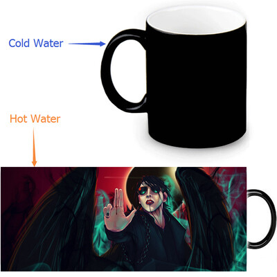 Marilyn Manson 350ml12oz Heat Reveal Mug Color Change Coffee Cup Sensitive Morphing Mugs Magic Mug Milk Tea Cups
Marilyn Manson 350ml12oz Heat Reveal Mug Color Change Coffee Cup Sensitive Morphing Mugs Magic Mug Milk Tea Cups