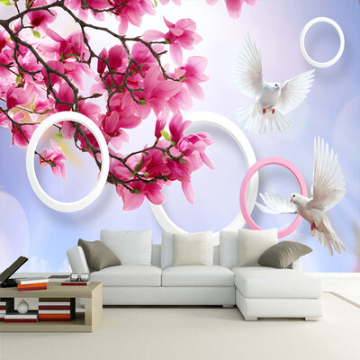 Custom 3D Photo Wallpaper Magnolia Flower Pigeons Living Room TV Background Large Mural Wallpaper Wall Covering Modern Painting
Custom 3D Photo Wallpaper Magnolia Flower Pigeons Living Room TV Background Large Mural Wallpaper Wall Covering Modern Painting