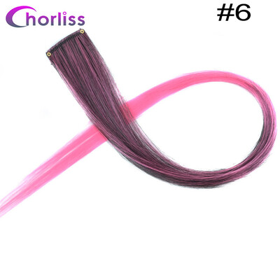 Chorliss Clip In One Piece Hairpieces Ombre Synthetic Clip on Hair Extensions Colored Long Straight Fake Hair for Women Children
Chorliss Clip In One Piece Hairpieces Ombre Synthetic Clip on Hair Extensions Colored Long Straight Fake Hair for Women Children