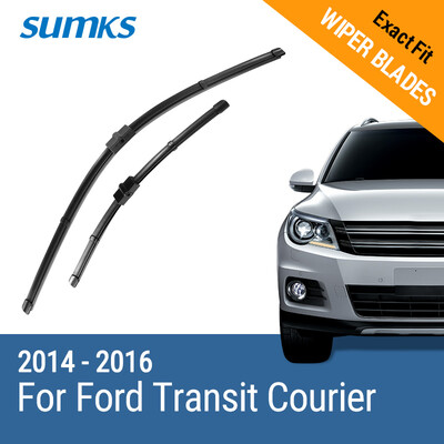 SUMKS Wiper Blades for Ford Transit Courier 28"&16" Fit Side Pin Arms 2014 2015 2016
SUMKS Wiper Blades for Ford Transit Courier 28"&16" Fit Side Pin Arms 2014 2015 2016
