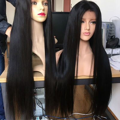Silky Straight Brazilian Full Lace Human Hair Wigs With Baby Hair For Black Women Pre Plucked Lace Wig Remy Hair long wig 8-32inch
Silky Straight Brazilian Full Lace Human Hair Wigs With Baby Hair For Black Women Pre Plucked Lace Wig Remy Hair long wig 8-32inch