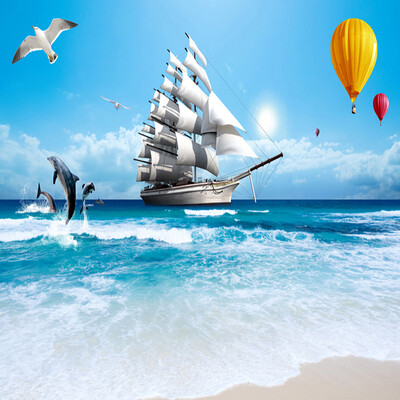 Custom Photo Wallpaper Large Wall Painting 3D Stereoscopic Smooth Sailing Sea View Living Room TV Background Decoration Murale
Custom Photo Wallpaper Large Wall Painting 3D Stereoscopic Smooth Sailing Sea View Living Room TV Background Decoration Murale