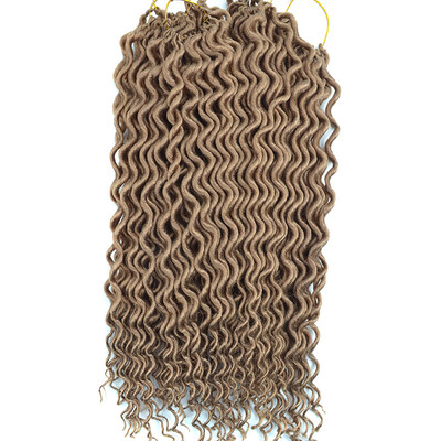 Chorliss 18Inches FauxLocs Curly Crochet Braids Synthetic Crochet Hair Extensions Pure Color Braiding Hair Bundles 60gpack 1pc
Chorliss 18Inches FauxLocs Curly Crochet Braids Synthetic Crochet Hair Extensions Pure Color Braiding Hair Bundles 60gpack 1pc