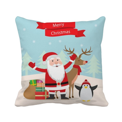 Christmas Santa Claus Elk Penguin Festival Square Throw Pillow Insert Cushion Cover Home Sofa Decor Gift
Christmas Santa Claus Elk Penguin Festival Square Throw Pillow Insert Cushion Cover Home Sofa Decor Gift