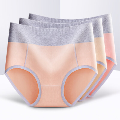 Mei Ya Ting 4 loaded ladies underwear women cotton seamless women high waist large size skin shrimp powder gray
Mei Ya Ting 4 loaded ladies underwear women cotton seamless women high waist large size skin shrimp powder gray