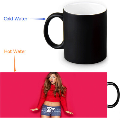 Ariana Grande 350ml12oz Heat Reveal Mug Color Change Coffee Cup Sensitive Morphing Mugs Magic Mug Milk Tea Cups 
Ariana Grande 350ml12oz Heat Reveal Mug Color Change Coffee Cup Sensitive Morphing Mugs Magic Mug Milk Tea Cups