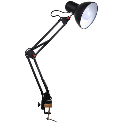Dao Yuanliang Eyes American LED Table Lamp 5W White Work Student Learning Long Arm Folding Metal Office Bedroom Bedside Reading Iron Clamp Light MT603 Black
Dao Yuanliang Eyes American LED Table Lamp 5W White Work Student Learning Long Arm Folding Metal Office Bedroom Bedside Reading Iron Clamp Light MT603 Black
