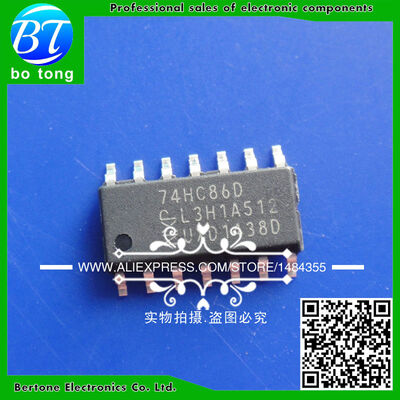 Free shipping 100pcs SMD logic ics 74HC86 74HC86D SN74HC86D SOP14 
Free shipping 100pcs SMD logic ics 74HC86 74HC86D SN74HC86D SOP14