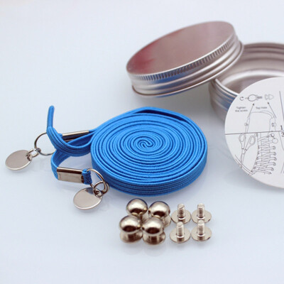 JUP 3 Pairs High-grade Metal Box Packaging Lazy People Without The Strong Elastic Rubber Shoelaces Locking Shoes Laces Casual
JUP 3 Pairs High-grade Metal Box Packaging Lazy People Without The Strong Elastic Rubber Shoelaces Locking Shoes Laces Casual