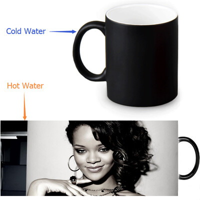 Rihanna 350ml12oz Heat Reveal Mug Color Change Coffee Cup Sensitive Morphing Mugs Magic Mug Milk Tea Cups
Rihanna 350ml12oz Heat Reveal Mug Color Change Coffee Cup Sensitive Morphing Mugs Magic Mug Milk Tea Cups