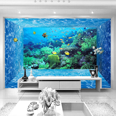 Custom 3D Photo Wallpaper Mural 3D Stereoscopic Space Underwater World Living Room Bedroom TV Background Paper Wall Papers 3D
Custom 3D Photo Wallpaper Mural 3D Stereoscopic Space Underwater World Living Room Bedroom TV Background Paper Wall Papers 3D