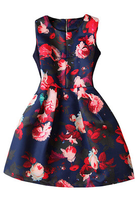 Lovaru ™Summer dress 2015 fashion Sleeveless round collar dress Printed fabric design is pure and fresh and natural summer style
Lovaru ™Summer dress 2015 fashion Sleeveless round collar dress Printed fabric design is pure and fresh and natural summer style