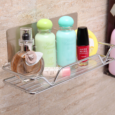 Bathroom racks free punching stainless steel color bathroom kitchen storage rack rectangular single layer storage rack
Bathroom racks free punching stainless steel color bathroom kitchen storage rack rectangular single layer storage rack