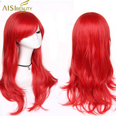 AISI BEAUTY Long WavySynthetic Cosplay Wig Red Pink Blue Sliver Gray Blonde Brown 70 Cm Synthetic Hair Wigs
AISI BEAUTY Long WavySynthetic Cosplay Wig Red Pink Blue Sliver Gray Blonde Brown 70 Cm Synthetic Hair Wigs
