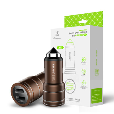 ESCASE Car Charger Car Charger Cigarette Lighter 31A Fast Charger Dual USB One for Two Compatible Brand Line Aluminum Material CC07 Mokakin
ESCASE Car Charger Car Charger Cigarette Lighter 31A Fast Charger Dual USB One for Two Compatible Brand Line Aluminum Material CC07 Mokakin
