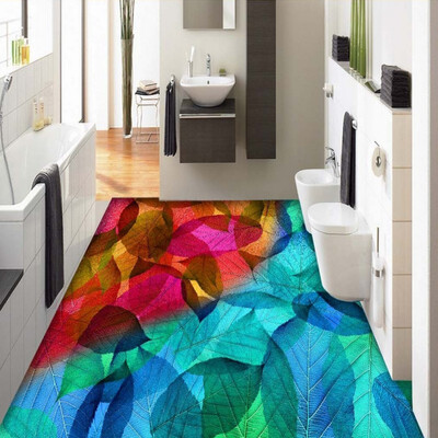 Free Shipping Beautiful Colorful Leaves painting floor wallpaper Art Gallery chess room self-adhesive floor mural 250cmx200cm
Free Shipping Beautiful Colorful Leaves painting floor wallpaper Art Gallery chess room self-adhesive floor mural 250cmx200cm