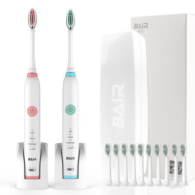 BAIR X1 Plus Adult Electric Toothbrush Sonic Automatic Fleece Waterproof Couple Set Pink Sky Blue 2 Mainframes 16 Brush Heads Carrying Case
BAIR X1 Plus Adult Electric Toothbrush Sonic Automatic Fleece Waterproof Couple Set Pink Sky Blue 2 Mainframes 16 Brush Heads Carrying Case