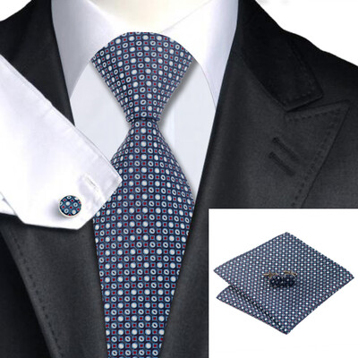 N-0725 Vogue Men Silk Tie Set Blue Geometric Necktie Handkerchief Cufflinks Set Ties For Men Formal Wedding Business wholesale
N-0725 Vogue Men Silk Tie Set Blue Geometric Necktie Handkerchief Cufflinks Set Ties For Men Formal Wedding Business wholesale