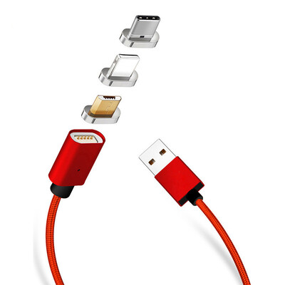 Hot Sale 3 in 1 Magnetic Charger USB Data Cable 3 Connector For iPhone Type C Andrews Mobile Phone Fast Charge Magnet Cable
Hot Sale 3 in 1 Magnetic Charger USB Data Cable 3 Connector For iPhone Type C Andrews Mobile Phone Fast Charge Magnet Cable