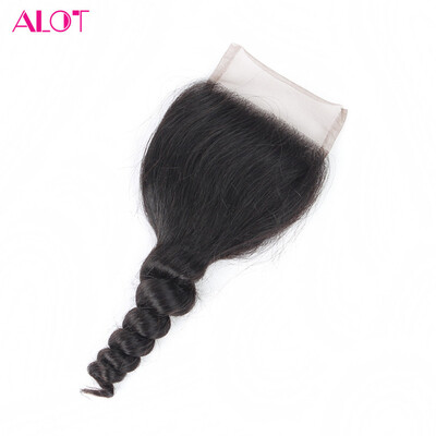 Alot Hair 7A Malaysian Virgin Hair Loose Wave Closure 4x4 Lace Closure with Baby Hair
Alot Hair 7A Malaysian Virgin Hair Loose Wave Closure 4x4 Lace Closure with Baby Hair