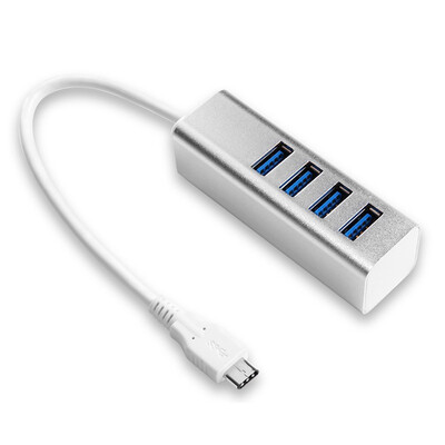 Hyundai (HYUNDAI) HY-333Type-C to four-port adapter usb3.0 adapter Type-C Hub rechargeable earth Hao gold
Hyundai (HYUNDAI) HY-333Type-C to four-port adapter usb3.0 adapter Type-C Hub rechargeable earth Hao gold