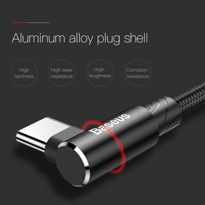 Baseus 3 6 FT Metal Nylon Braided USB-A Type-C USB Elbow Cable Charger Data Sync Connector For Samsung Galaxy S8
Baseus 3 6 FT Metal Nylon Braided USB-A Type-C USB Elbow Cable Charger Data Sync Connector For Samsung Galaxy S8
